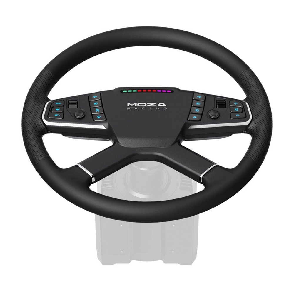 Moza Truck Wheel – Volant réaliste pour simulation de conduite de camion