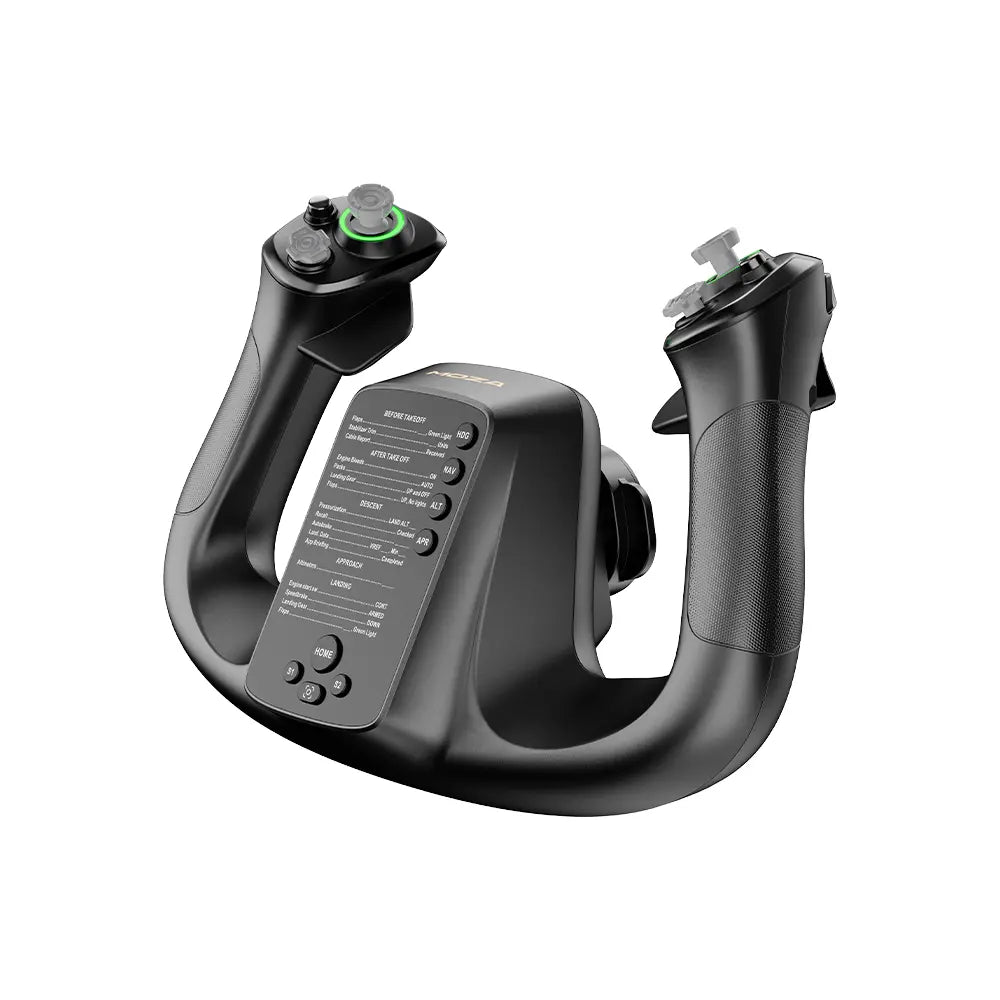 Moza Racing MFY Yoke – Palonnier de Vol Haut de Gamme pour Simulateurs de Course et de Vol – Contrôleur USB PC