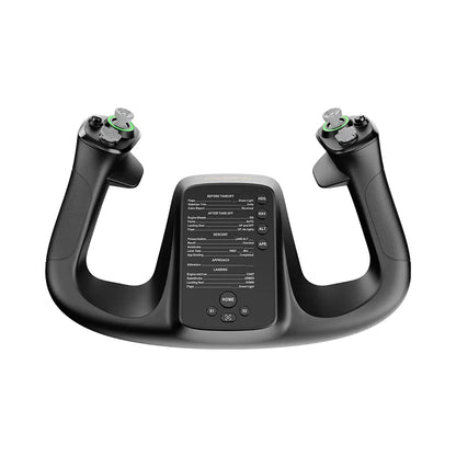Moza Racing MFY Yoke – Palonnier de Vol Haut de Gamme pour Simulateurs de Course et de Vol – Contrôleur USB PC