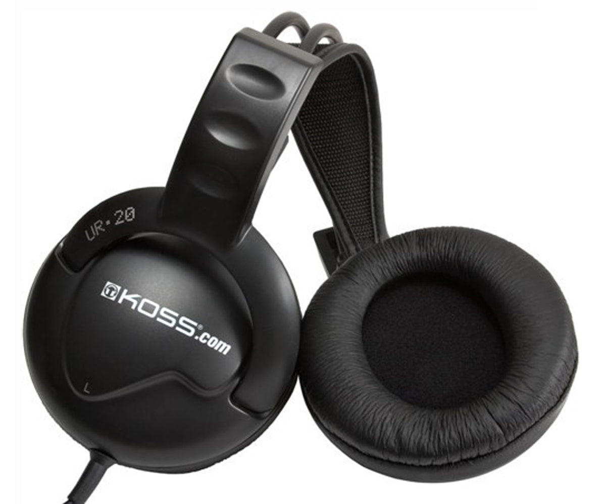 Koss UR-20 Casque Audio – Confort Over-Ear – Noir