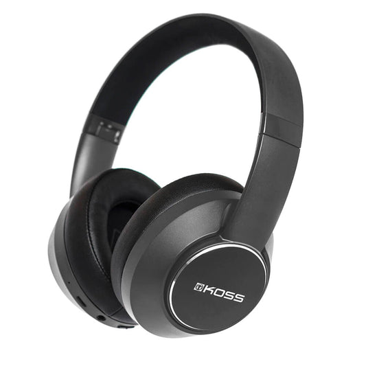 KOSS BT740iQZ Casque Bluetooth à Réduction de Bruit Active – Over-Ear – Noir
