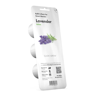 Click & Grow Lavande / 3-pack – Capsules de lavande pour jardin d’intérieur intelligent