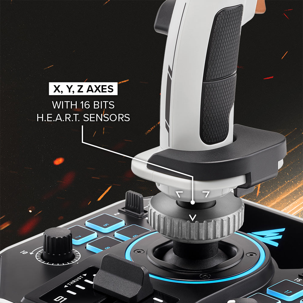 Thrustmaster SOL-R 3 AVA Add-On Grip - Système de contrôle de vol - Poignée de manche - pour base AVA & HOTAS - pour PC