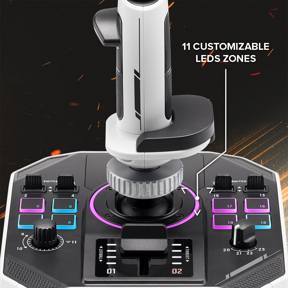 Thrustmaster SOL-R 3 AVA Add-On Grip - Système de contrôle de vol - Poignée de manche - pour base AVA & HOTAS - pour PC