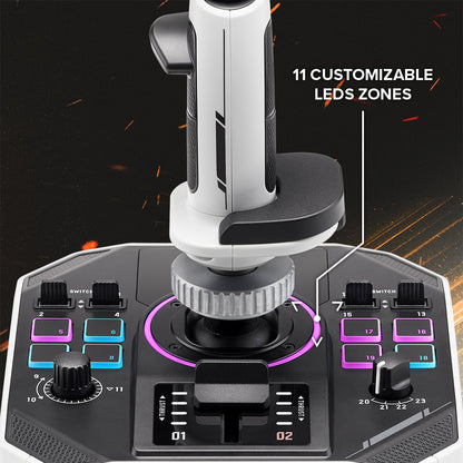 Thrustmaster SOL-R 3 AVA Add-On Grip - Système de contrôle de vol - Poignée de manche - pour base AVA & HOTAS - pour PC