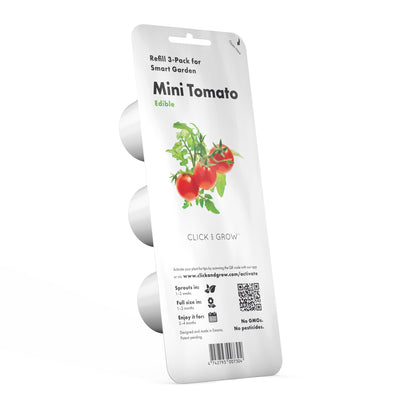 Click & Grow Tomate cerise / 3-pack – Capsules de mini-tomates pour jardin d’intérieur intelligent