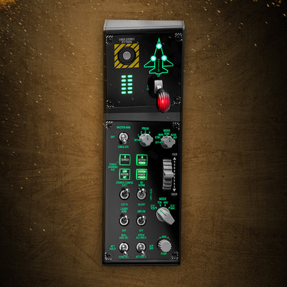 Thrustmaster Viper Panel – Contrôleur de simulation de vol – Panneau de commande – Pour PC