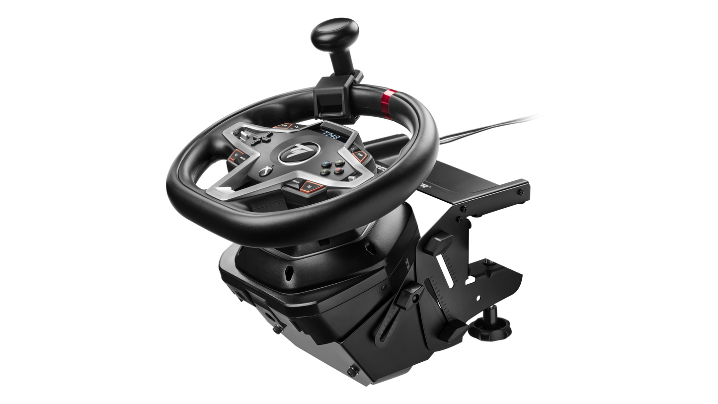 Thrustmaster SimTask Steering Kit – Support de volant et pommeau pour simulateur agricole