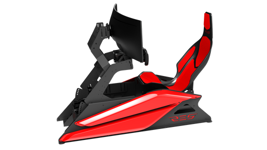 Res‑Tech GT Cockpit avec Siège Carbone – Cockpit de simulation de course