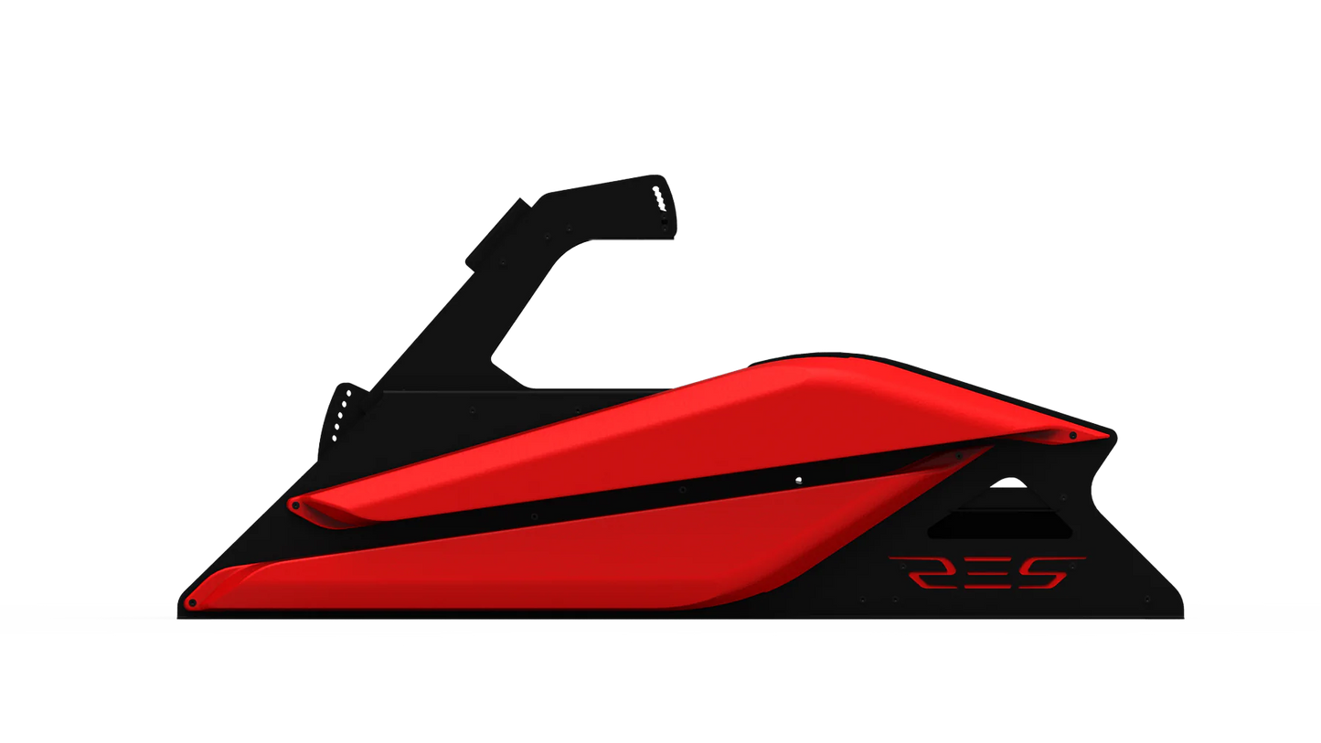 Res‑Tech GT Cockpit avec Siège Carbone – Cockpit de simulation de course