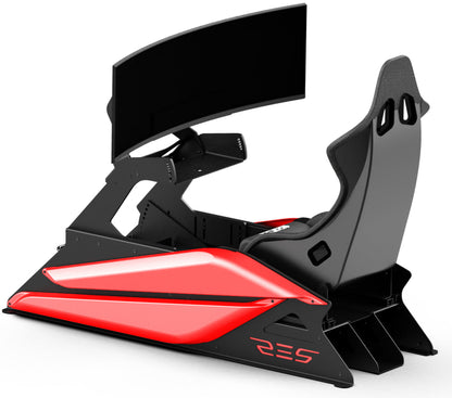Res‑Tech GT Cockpit avec Siège Carbone – Cockpit de simulation de course