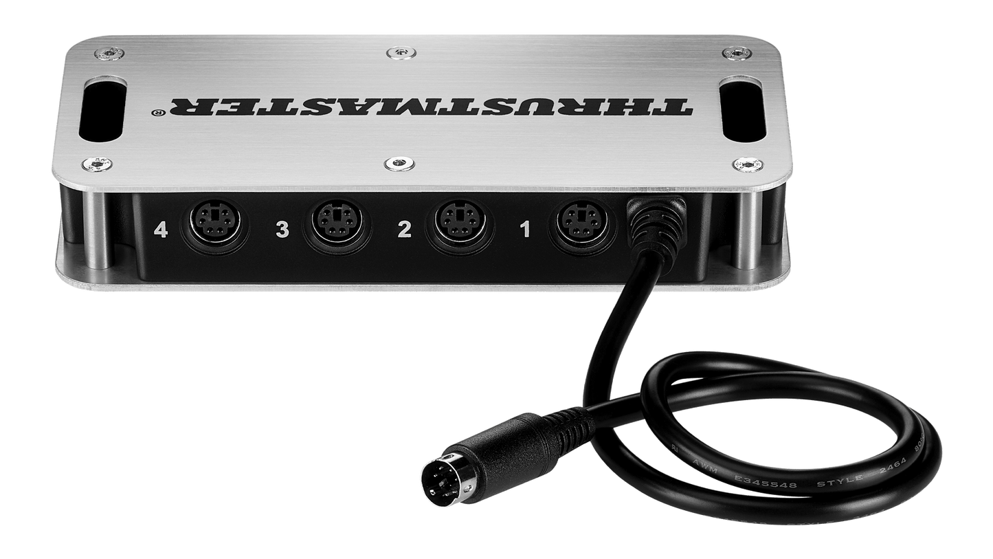 Thrustmaster Sim Hub – Hub pour accessoires – Compatible avec volants Thrustmaster sur PC, PS4, PS5, Xbox