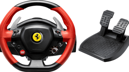 Thrustmaster Ferrari 458 Spider - Volant de course et pédales - Avec vibrations - Pour Xbox One, Xbox Series S & X