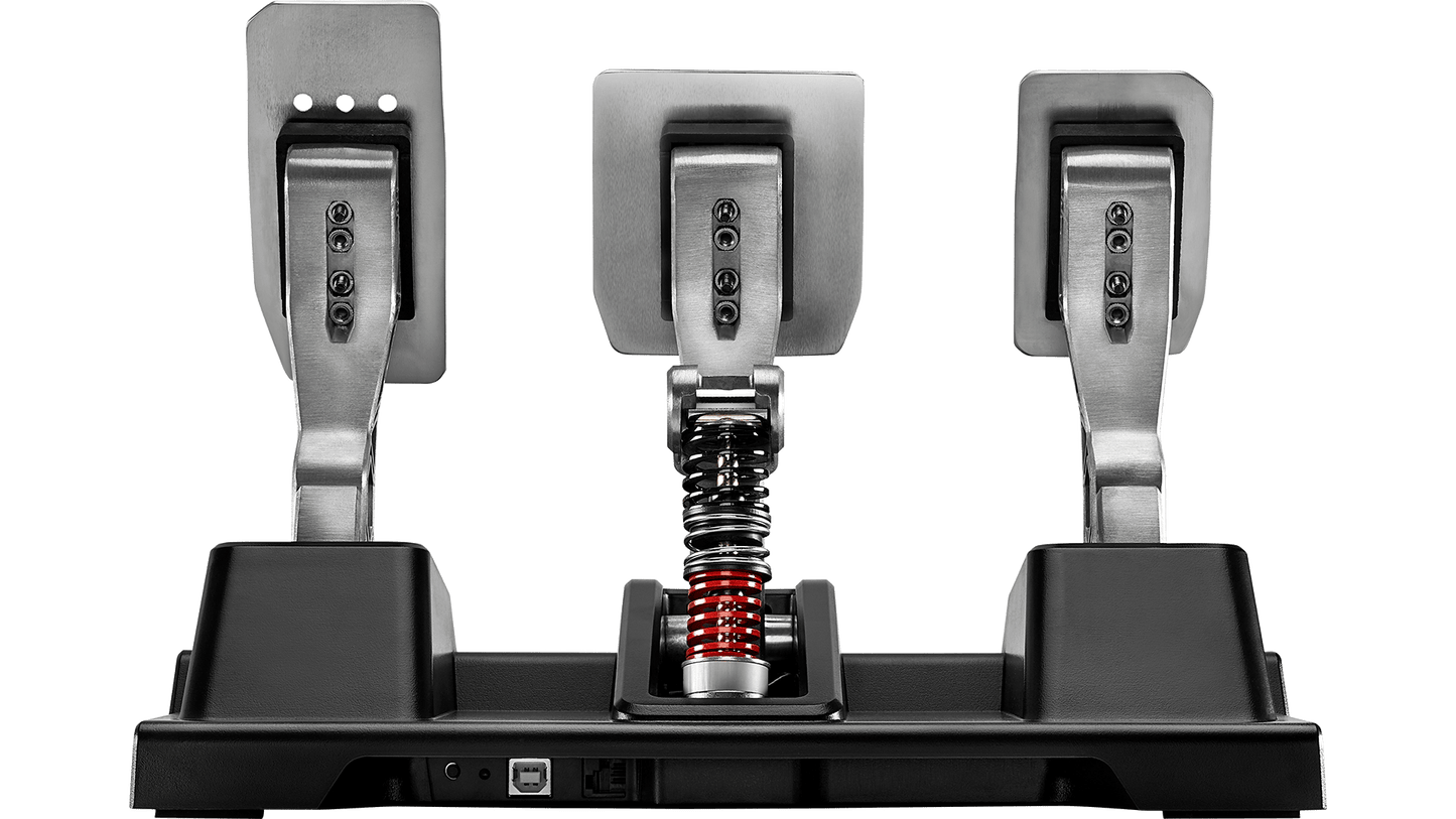 Thrustmaster T-LCM – Pédalier magnétique 3 pédales avec cellule de charge – Pour PS5, PS4, Xbox & PC