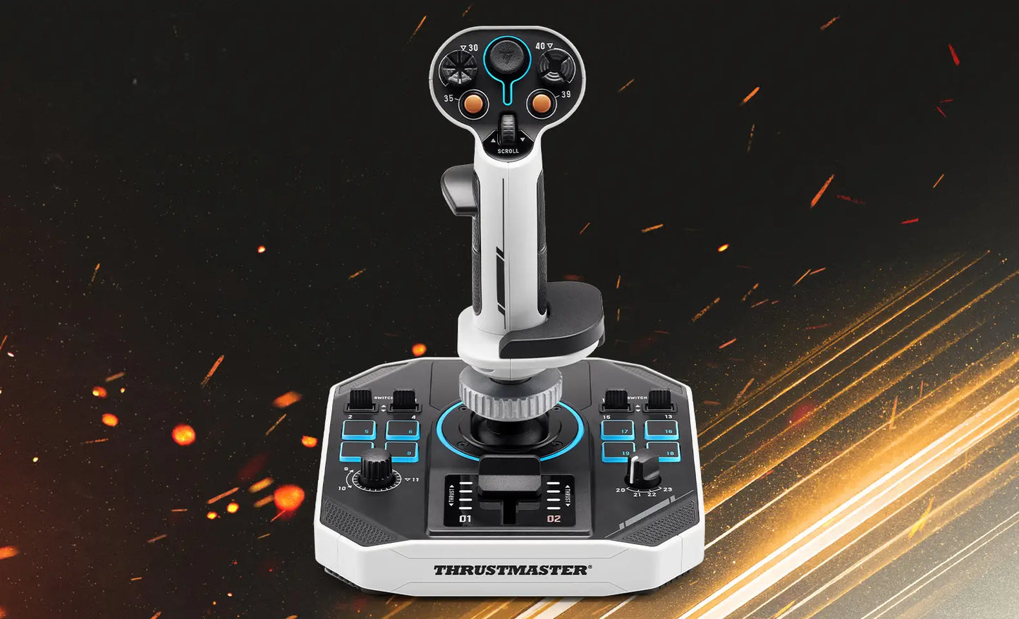 Thrustmaster SOL-R 1 Flightstick - Joystick ambidextre