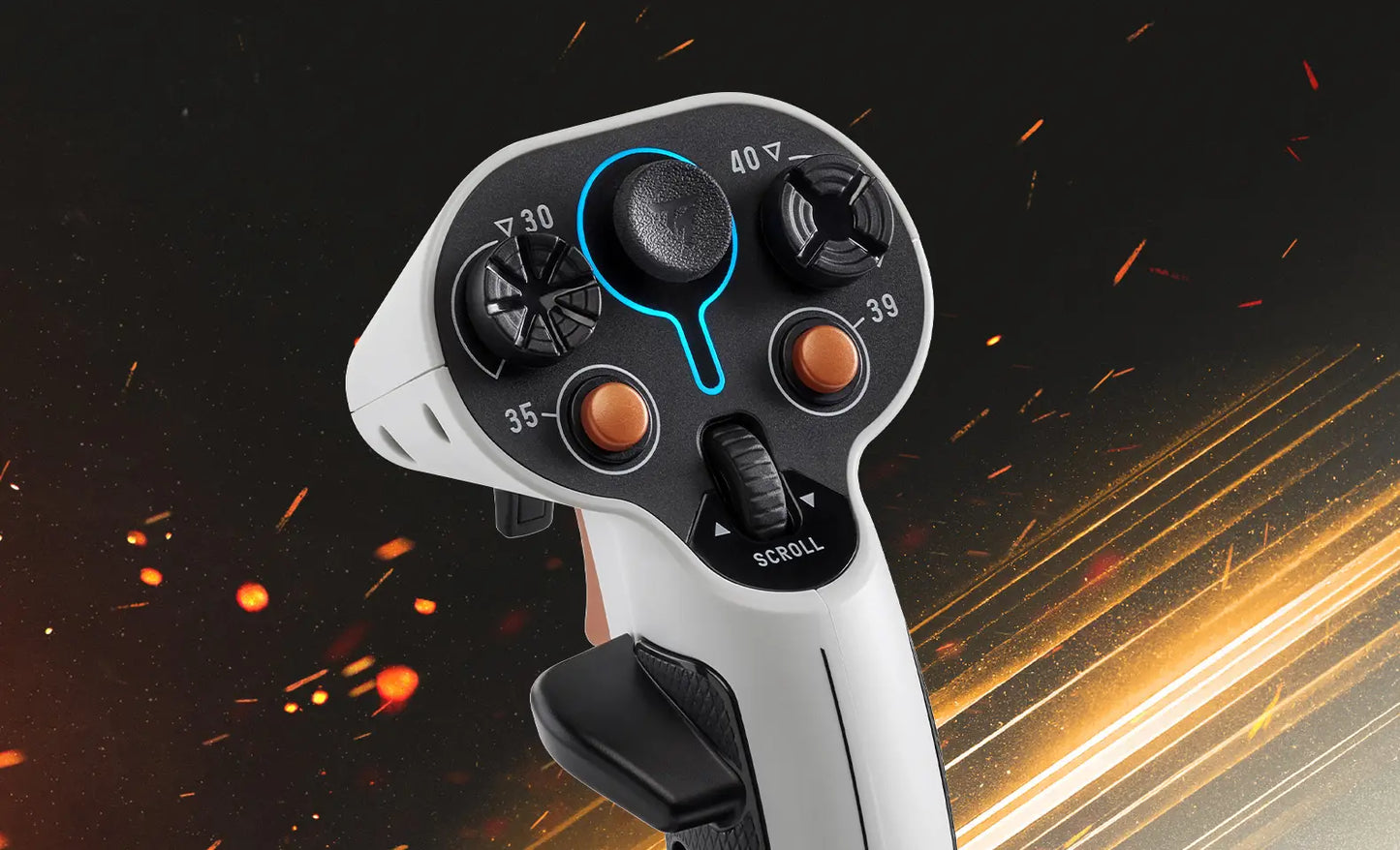 Thrustmaster SOL-R 1 Flightstick - Joystick ambidextre