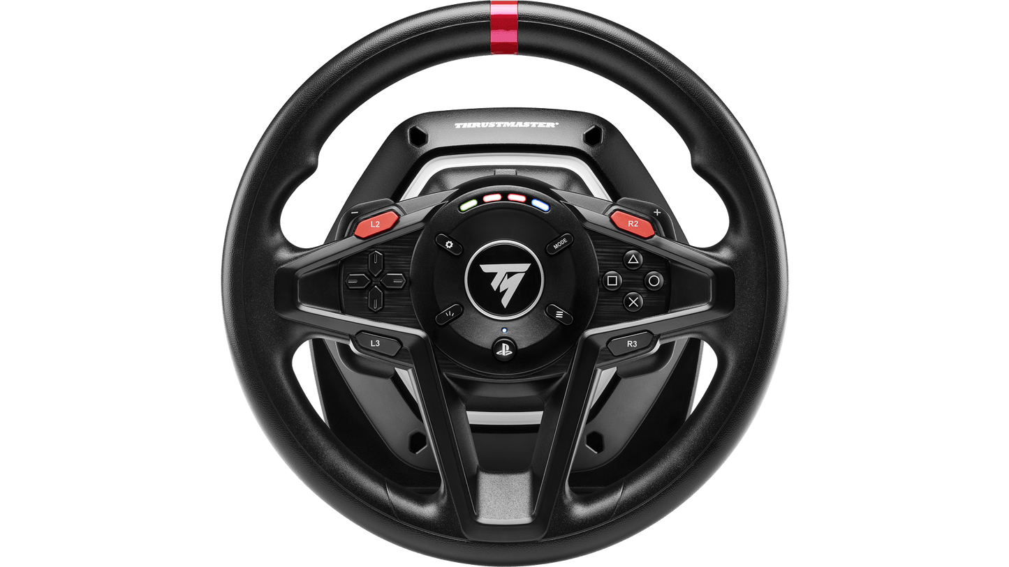 Thrustmaster T128-P - Volant de course et pédales - Force Feedback & Palettes magnétiques - Pour PS5, PS4, PC