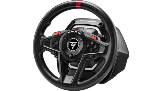 Thrustmaster T128-P - Volant de course et pédales - Force Feedback & Palettes magnétiques - Pour PS5, PS4, PC