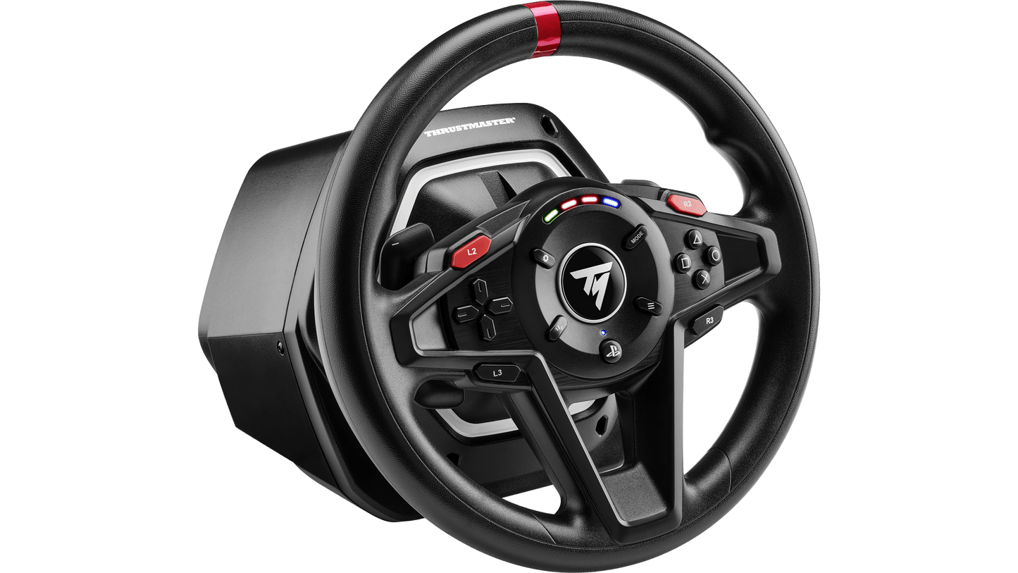 Thrustmaster T128-P - Volant de course et pédales - Force Feedback & Palettes magnétiques - Pour PS5, PS4, PC