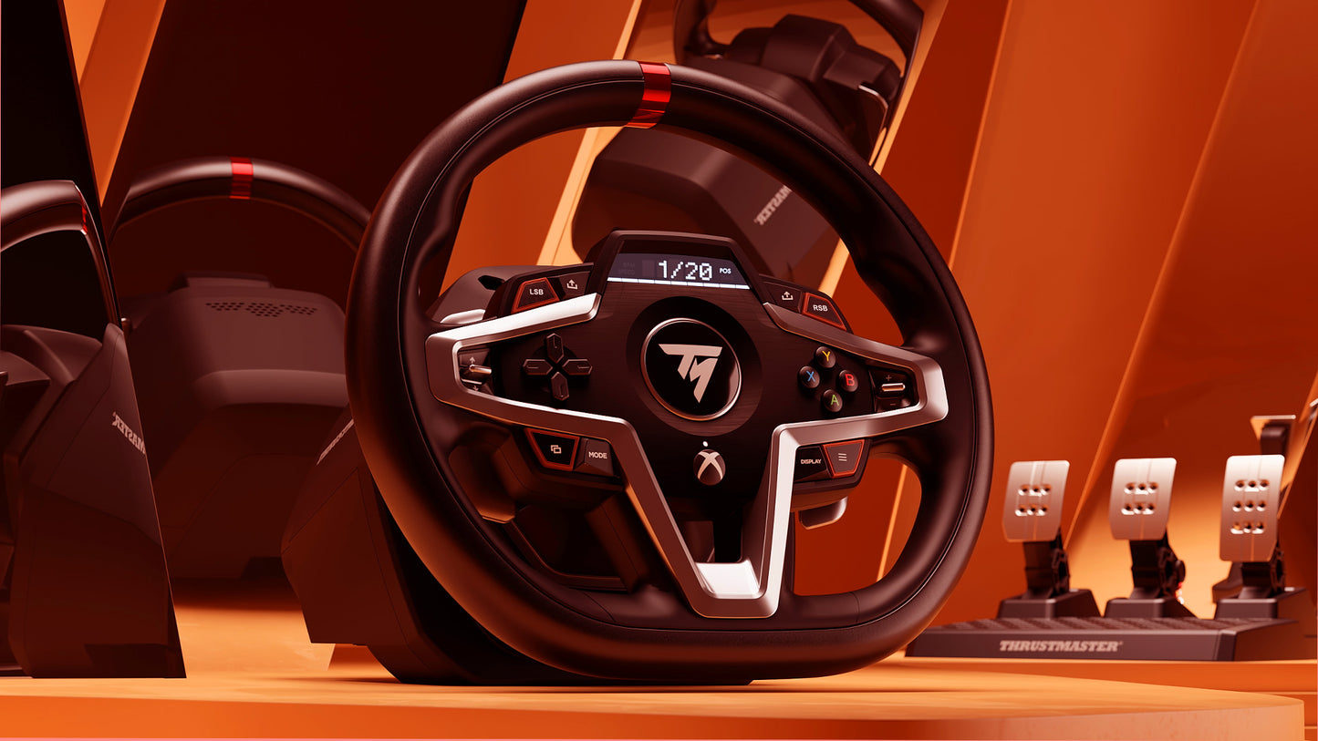 Thrustmaster T248-X - Volant de course avec 3 pédales - Force Feedback - PC/Xbox Series X|S