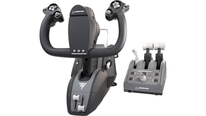 Thrustmaster TCA Yoke Pack Boeing Edition - Système de contrôle de vol - Avec palonnier et quadrant - Pour PC et Xbox Series X|S