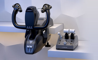 Thrustmaster TCA Yoke Pack Boeing Edition - Système de contrôle de vol - Avec palonnier et quadrant - Pour PC et Xbox Series X|S