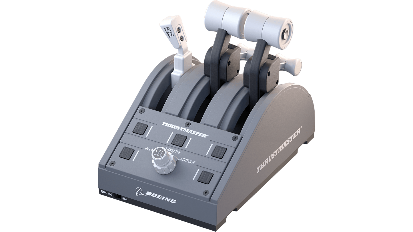 Thrustmaster TCA Quadrant Boeing Edition – Système de contrôle de vol – Réplique de quadrant de manette – Pour PC/Xbox Series X|S