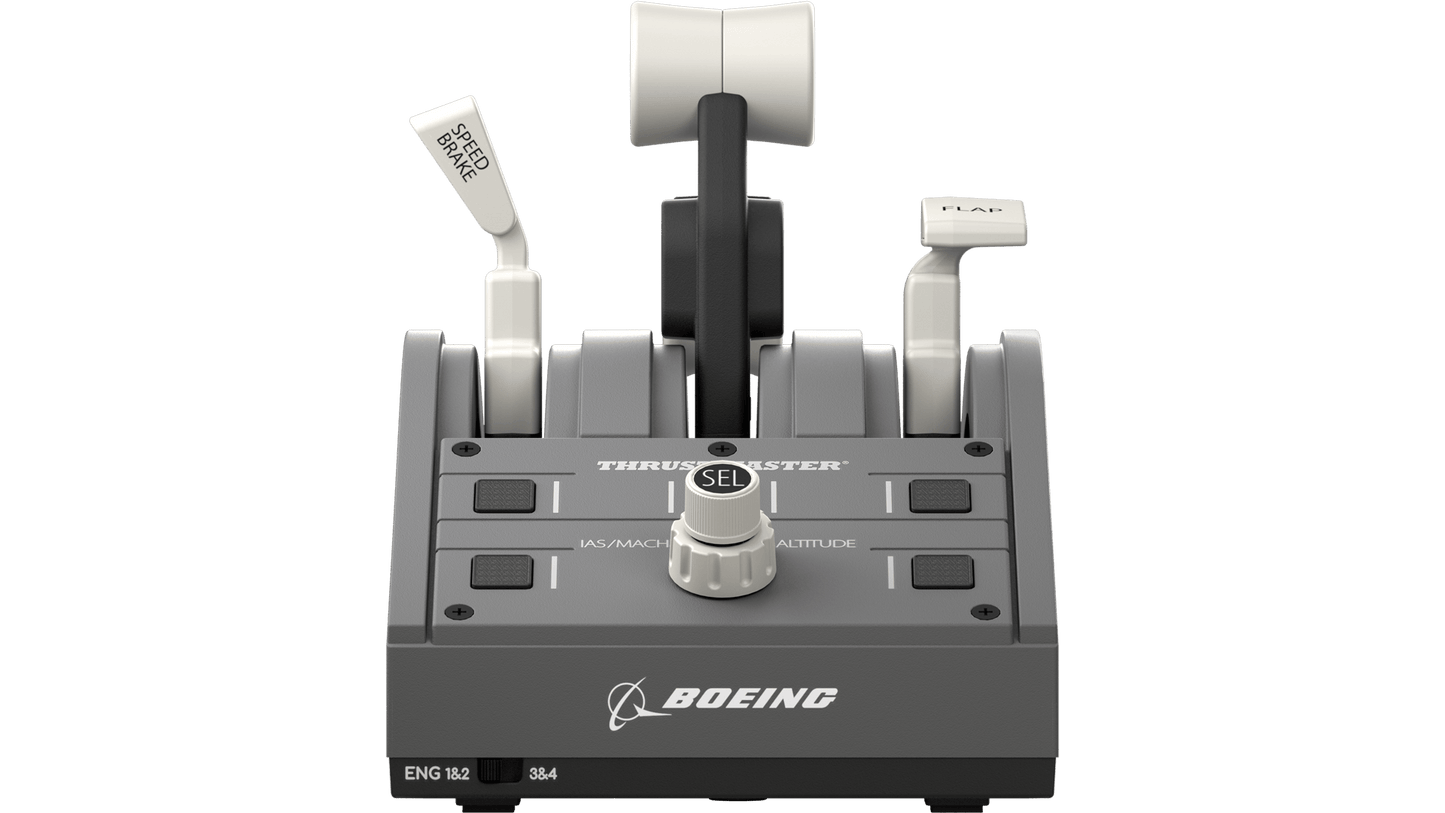 Thrustmaster TCA Quadrant Boeing Edition – Système de contrôle de vol – Réplique de quadrant de manette – Pour PC/Xbox Series X|S