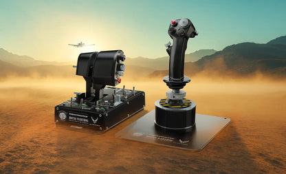 Thrustmaster HOTAS Warthog MKII – Joystick + Double Manette des Gaz – PC
