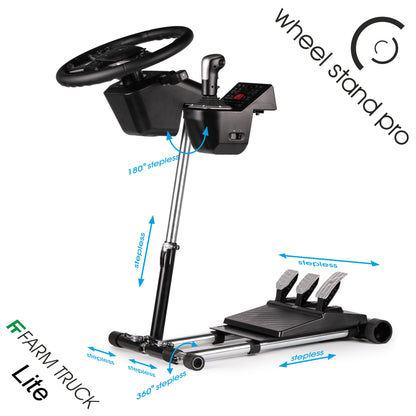Wheel Stand Pro Farm Truck Lite – Support de Volant – Version Noire