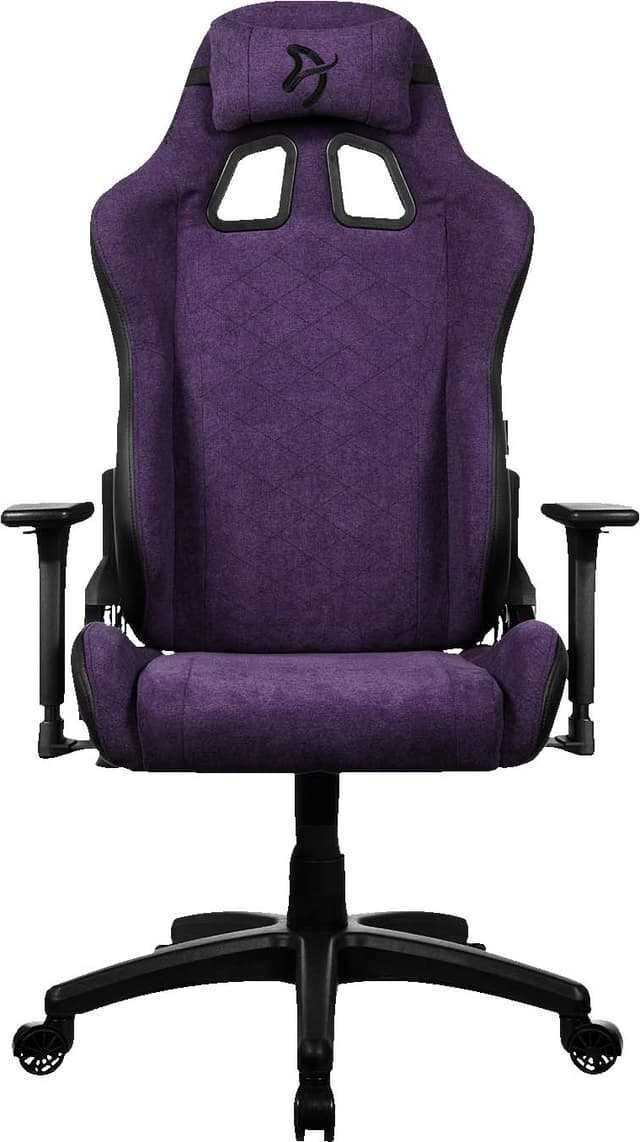 Arozzi Avanti SoftFabric - Chaise gaming ergonomique - Violet Pure