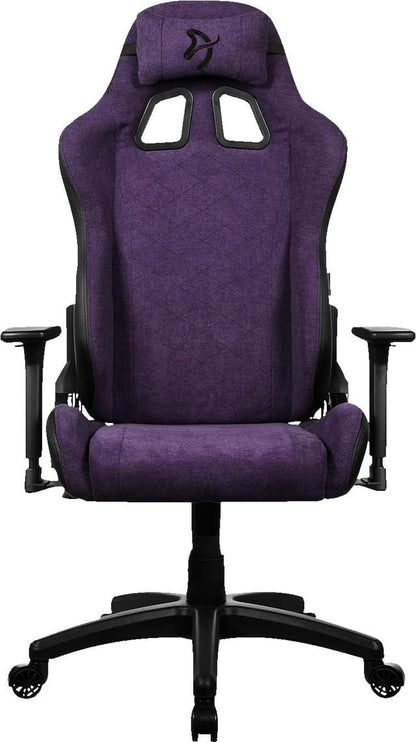Arozzi Avanti SoftFabric - Chaise gaming ergonomique - Violet Pure