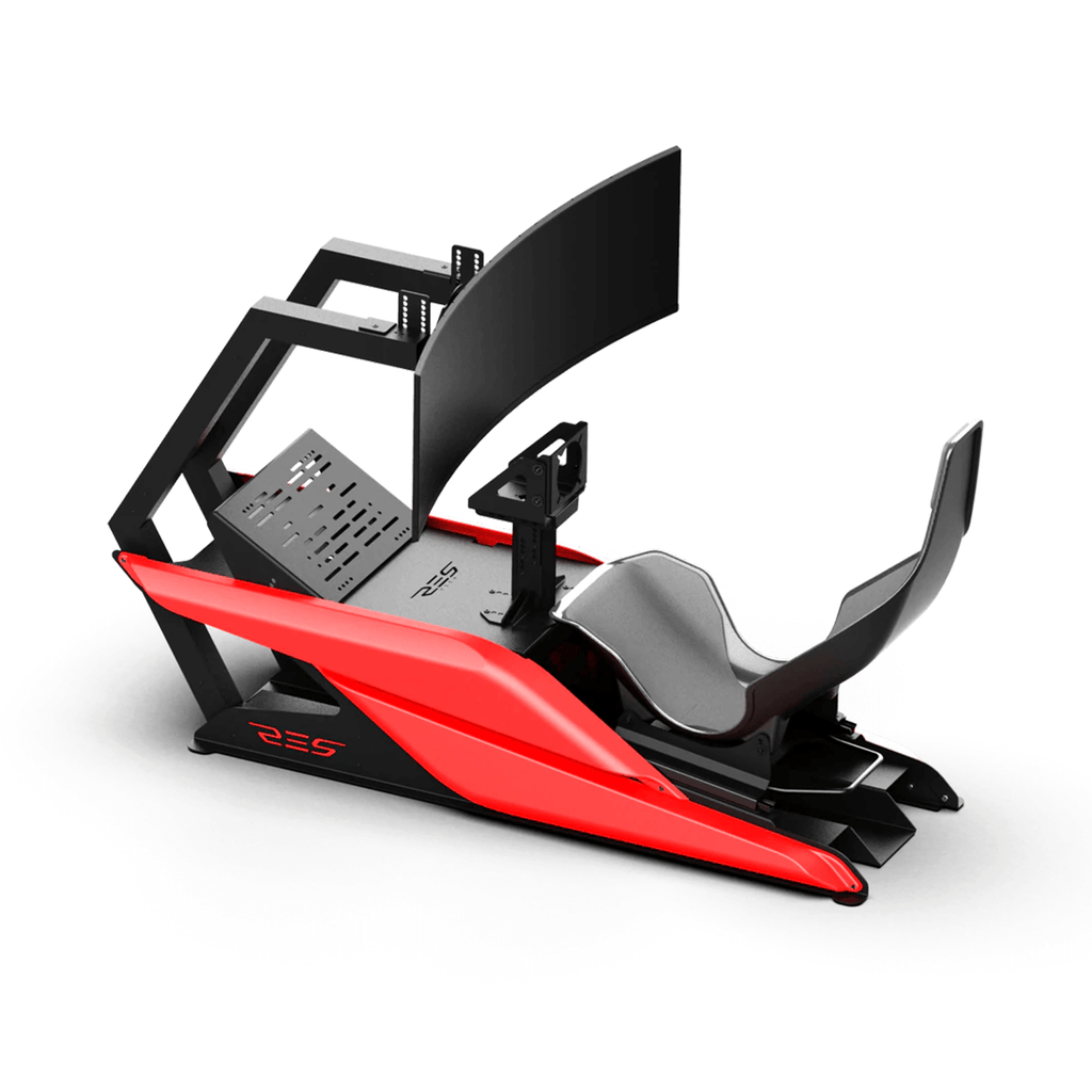 Res‑Tech GT Cockpit avec Siège Carbone – Cockpit de simulation de course