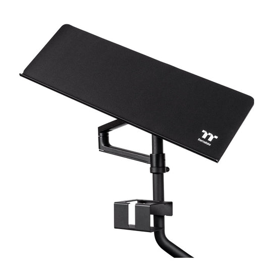 Thermaltake Keyboard & Mouse Tray – Plateau clavier et souris pour cockpit de simulation – Réglable en hauteur, inclinaison et rotation – Noir