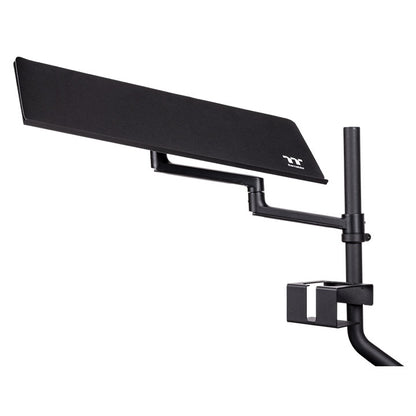 Thermaltake Keyboard & Mouse Tray – Plateau clavier et souris pour cockpit de simulation – Réglable en hauteur, inclinaison et rotation – Noir