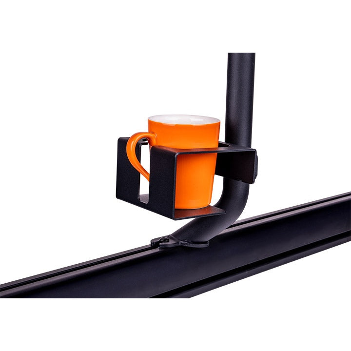 Thermaltake Keyboard & Mouse Tray – Plateau clavier et souris pour cockpit de simulation – Réglable en hauteur, inclinaison et rotation – Noir