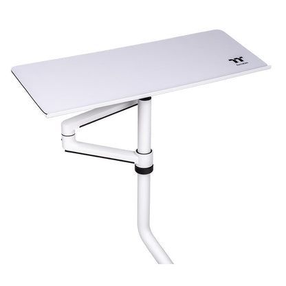 Thermaltake Keyboard & Mouse Tray – Plateau clavier et souris pour cockpit de simulation – Réglable en hauteur, inclinaison et rotation – Blanc