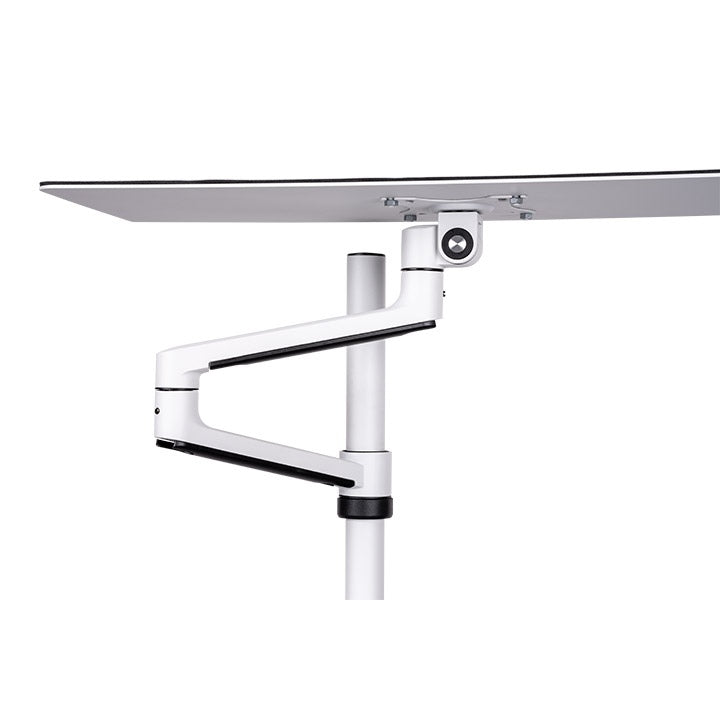 Thermaltake Keyboard & Mouse Tray – Plateau clavier et souris pour cockpit de simulation – Réglable en hauteur, inclinaison et rotation – Blanc