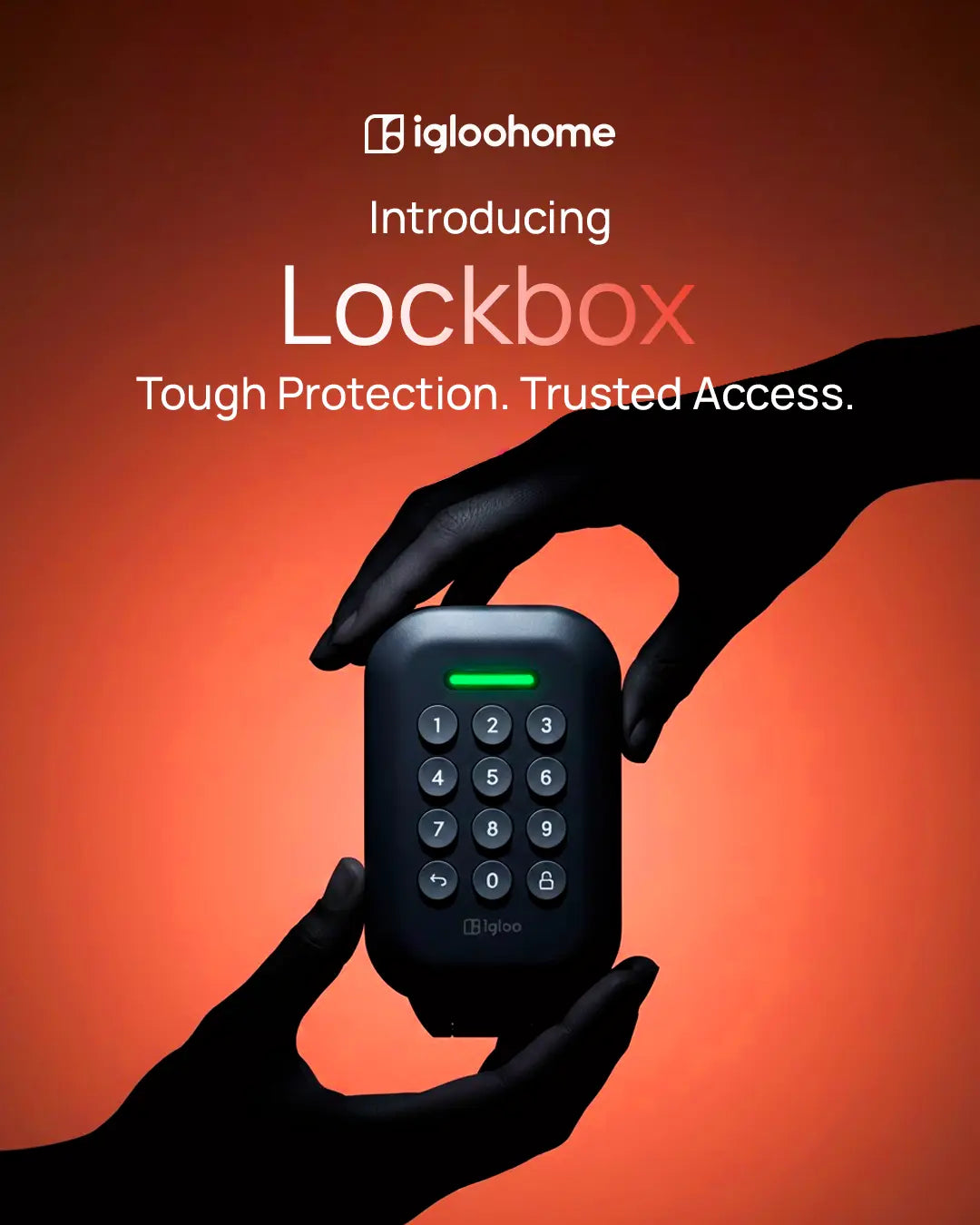 igloohome Lockbox – Boîte à clés sécurisée connectée