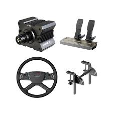 Moza Racing Trucking Bundle pour PC – Volant Camion 400mm + Base Direct Drive R5 5.5Nm + Pédalier – Simulateur de Conduite Poids Lourd