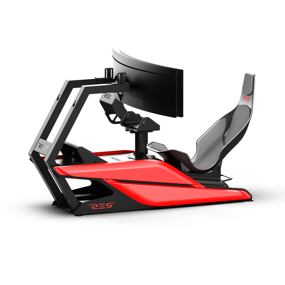 Res‑Tech GT Cockpit avec Siège Carbone – Cockpit de simulation de course