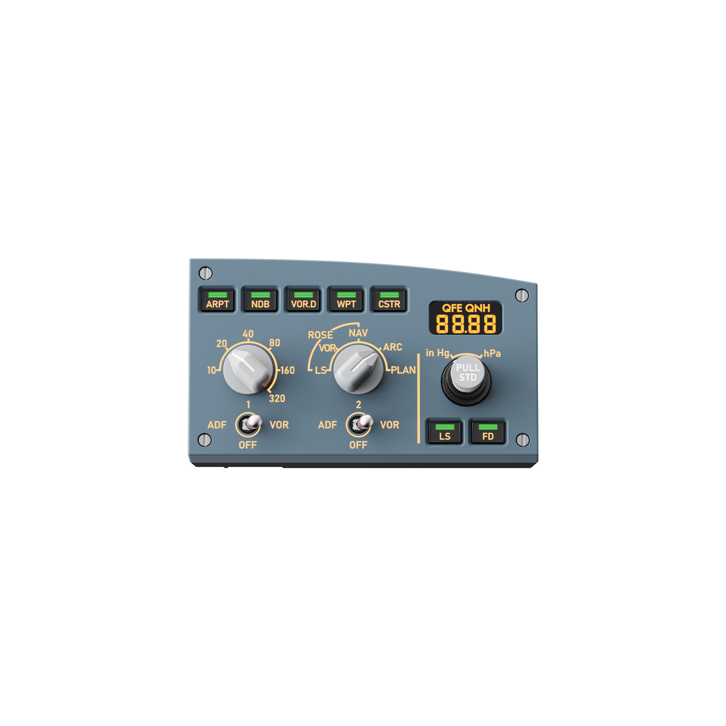 MOZA MA3F EFCM-R – Module de Commande de Vol Électronique Droit