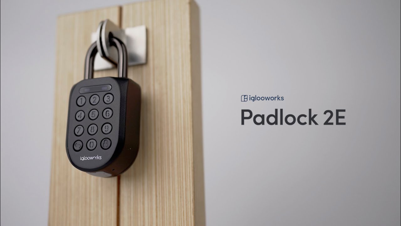 Igloohome Padlock 2E – Cadenas intelligent avec accès par code