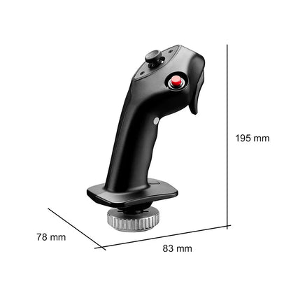 Thrustmaster Airbus Add-On Grip – Manche Latéral Officiel Airbus – PC/Xbox