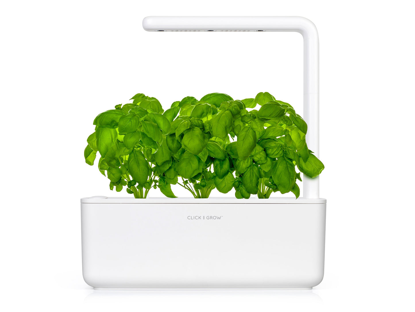 Click & Grow Smart Garden 3, Blanc – Jardin d’intérieur intelligent compact avec lumière LED