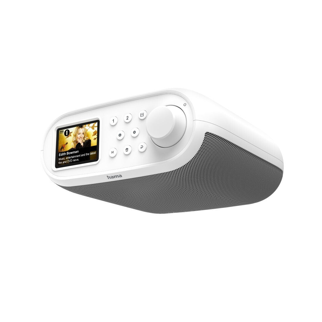 Hama Radio numérique "DIR400" – DAB+/Radio Internet/Bluetooth® RX/App – Blanc