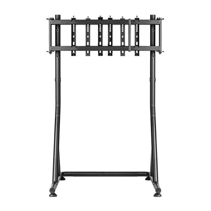 Thermaltake Triple Racing Monitor Stand – Support triple écrans – Structure en acier réglable – Compatible 32’’ à 49’’ – Noir