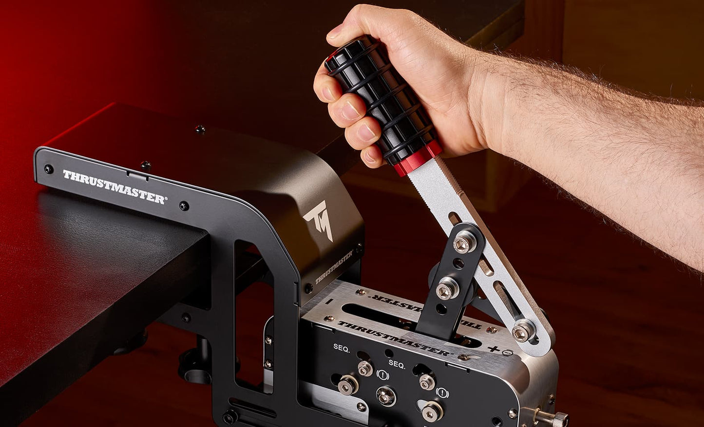 Thrustmaster Racing Clamp – Système de fixation – Pince en métal pour levier de vitesses et frein à main