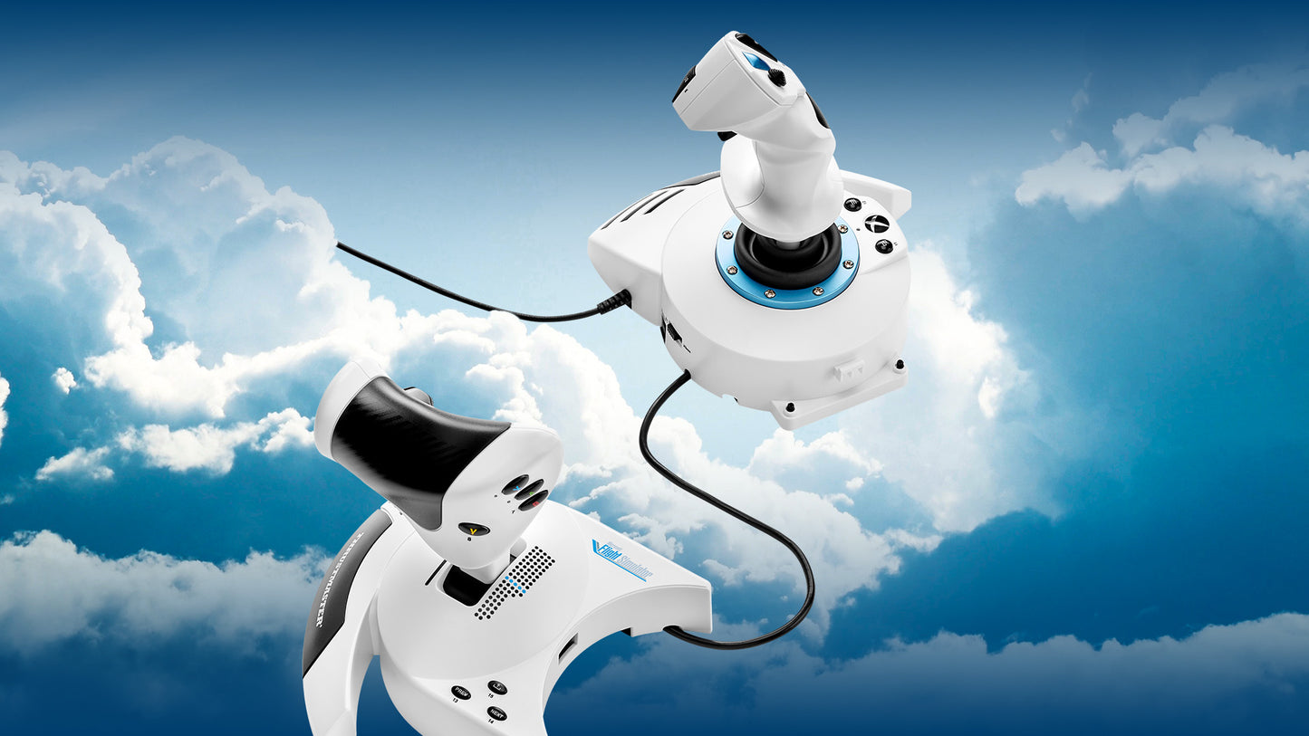 Thrustmaster T.Flight Hotas One Microsoft Flight Simulator Edition - Joystick avec manette des gaz - Xbox Series X|S et PC
