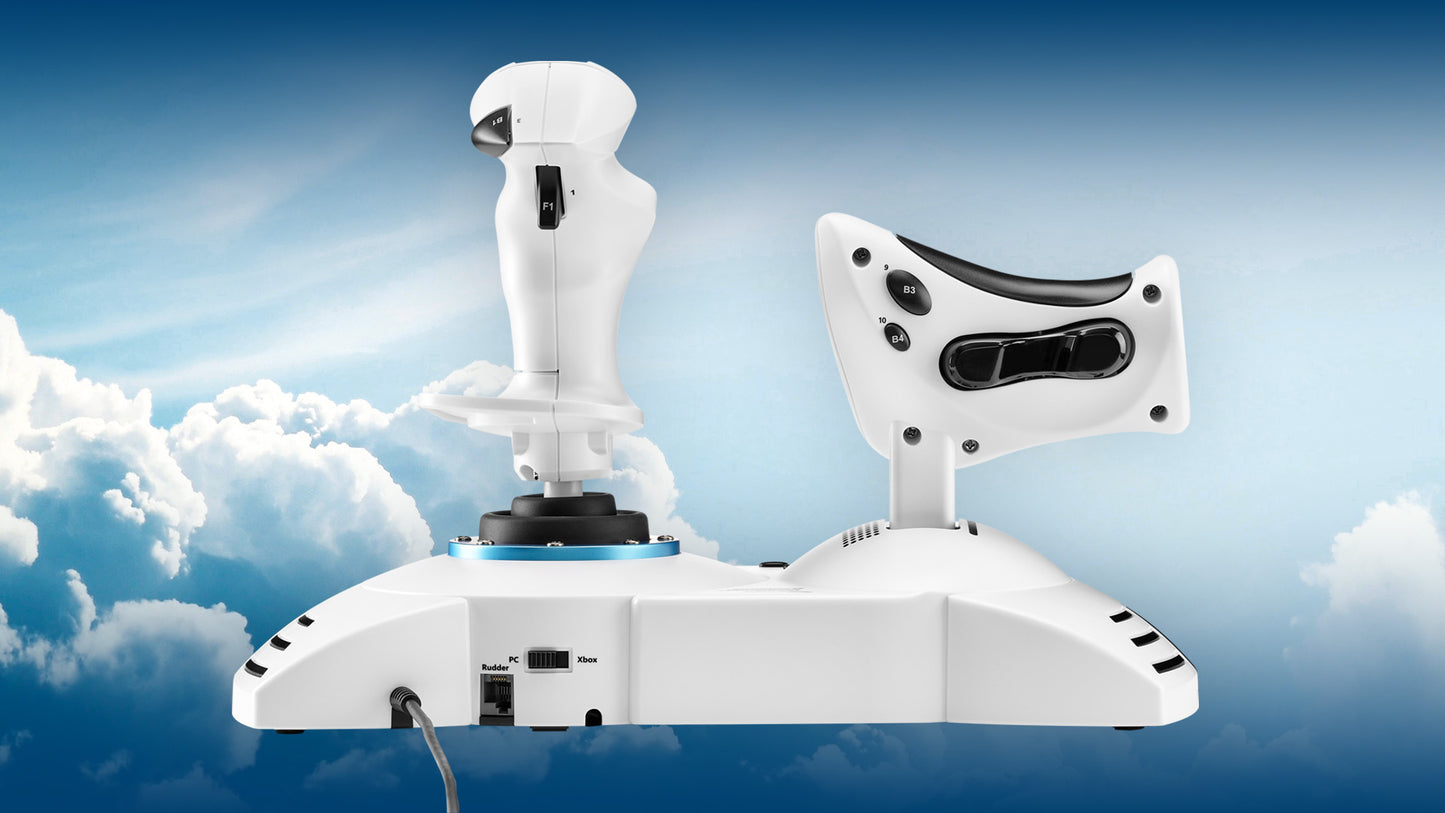 Thrustmaster T.Flight Hotas One Microsoft Flight Simulator Edition - Joystick avec manette des gaz - Xbox Series X|S et PC